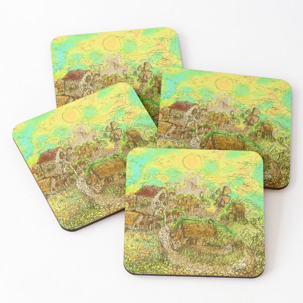 Item preview, cute village designed and sold by mushroomchan.