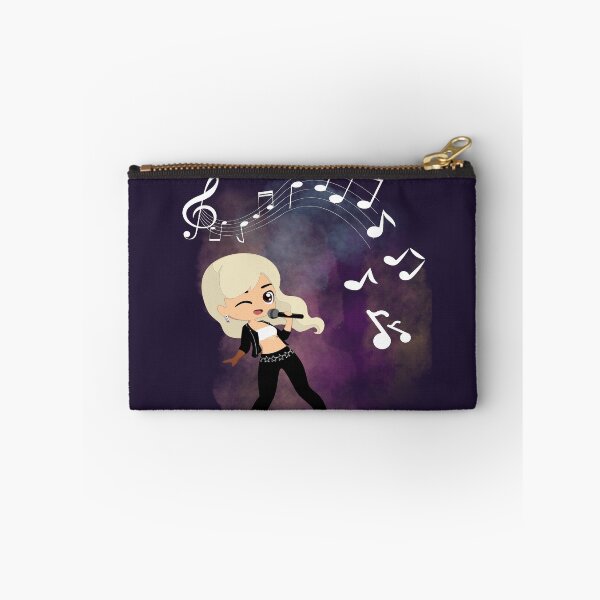 Item preview, Music notes falling - female singer blonde designed and sold by LiskoDesign.