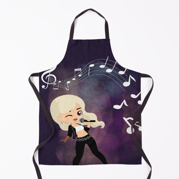 Item preview, Music notes falling - female singer blonde designed and sold by LiskoDesign.