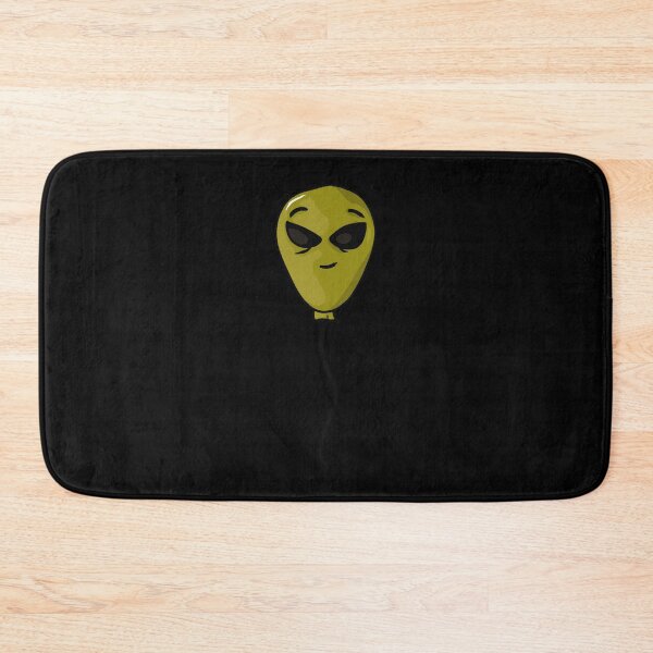 Item preview, Gray alien balloon with a smile designed and sold by Joncasmiart.