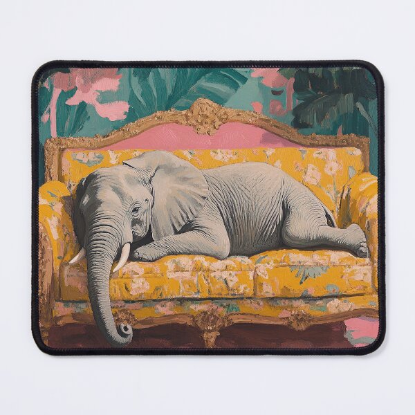 Item preview, Elephant: The Silent Observer designed and sold by ArtHouseNiklas.