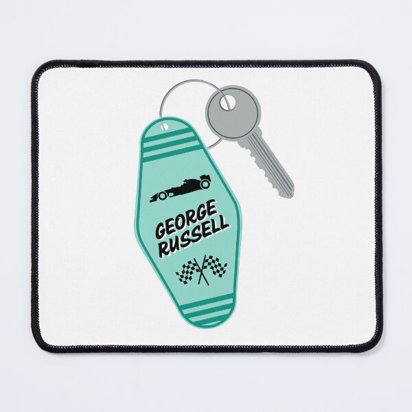 Item preview, George Russell Keychain designed and sold by baranskini.