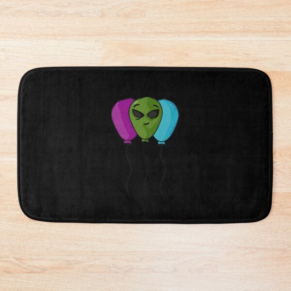 Item preview, Colorful alien balloons with smiles designed and sold by Joncasmiart.