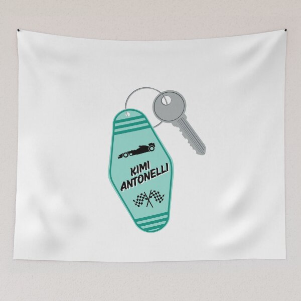 Item preview, Kimi Antonelli Keychain designed and sold by baranskini.