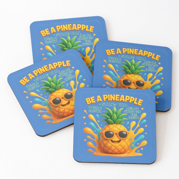 Item preview, Be like a pineapple: motivational quote designed and sold by Girih.