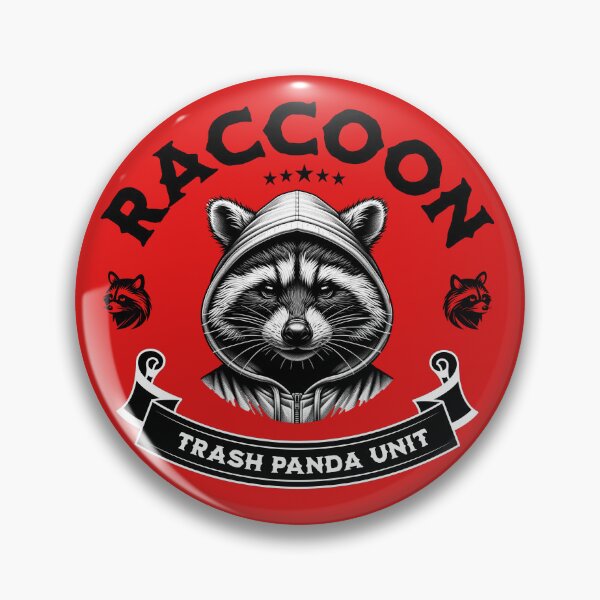 Item preview, Raccoon Gang T-shirt – Trash Panda Unit designed and sold by ArnoDesign33.