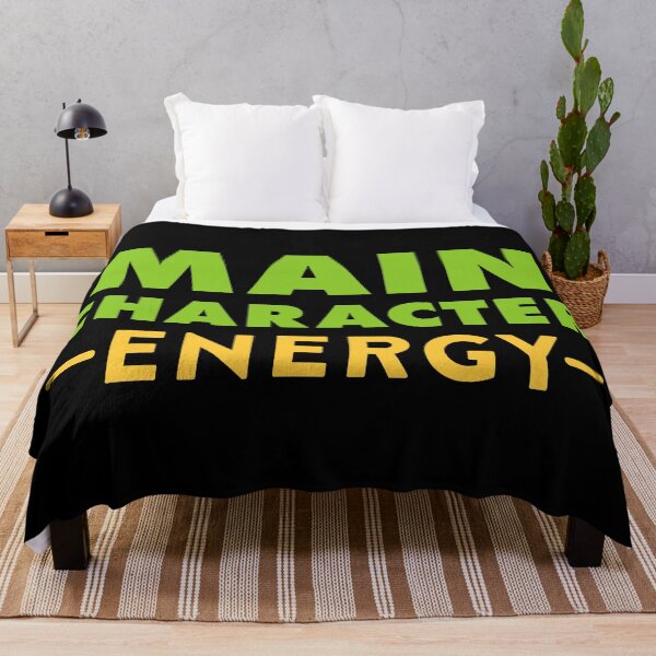 Item preview, Main Character Energy Green and Yellow designed and sold by Memes N Lore .