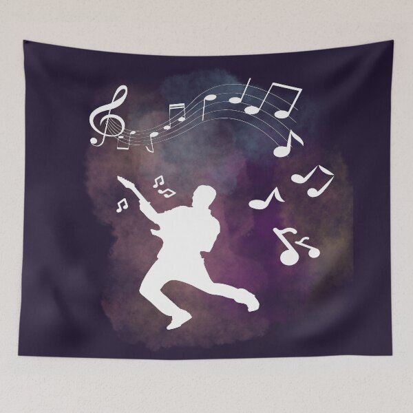 Item preview, Music is life - sheet music guitarist designed and sold by LiskoDesign.