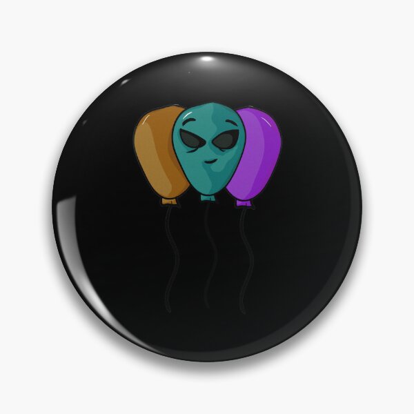 Item preview, Colorful alien balloons with smiles, various colors designed and sold by Joncasmiart.
