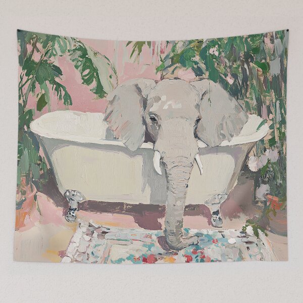 Item preview, Elephant: Sublime Serenity designed and sold by ArtHouseNiklas.