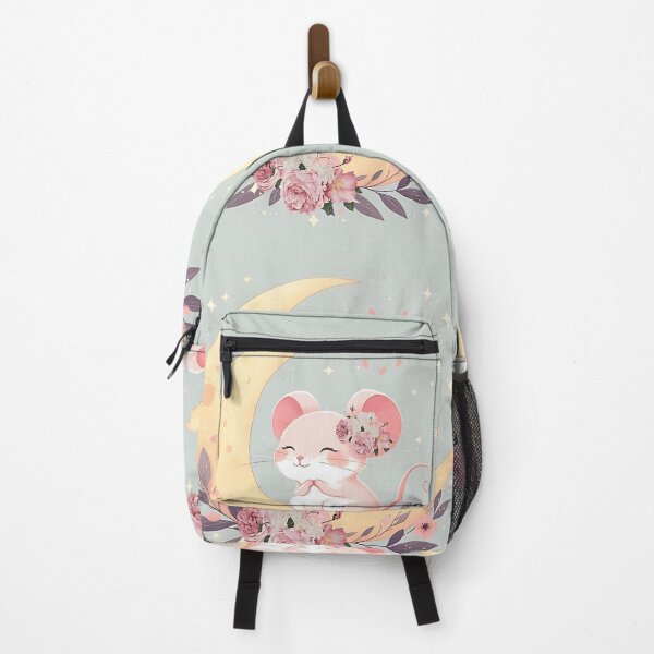 Item preview, Little Smile on the Moon – Soft and Dreamy Floral Design designed and sold by Originaledesign.