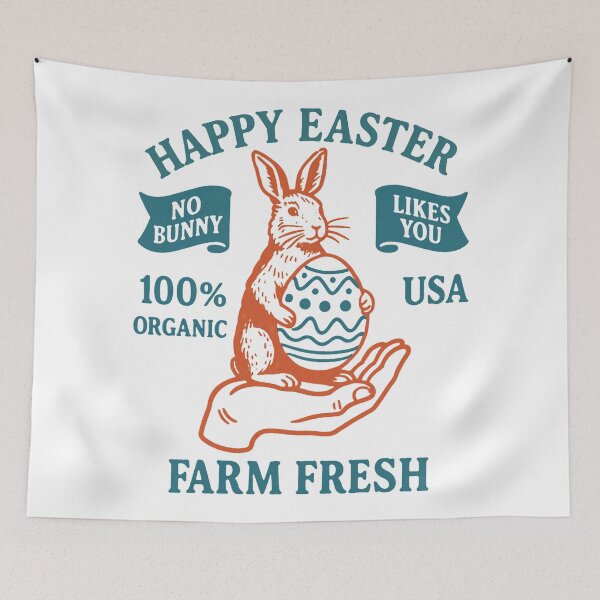 Item preview, Farm Fresh Easter Bunny designed and sold by zzz888.