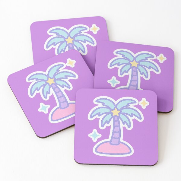 Item preview, Cotton Cloud Island Dream Palm designed and sold by KokeCouture.