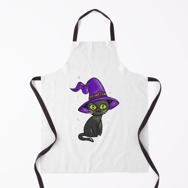 Item preview, Black cat with a wizard's hat designed and sold by Joncasmiart.