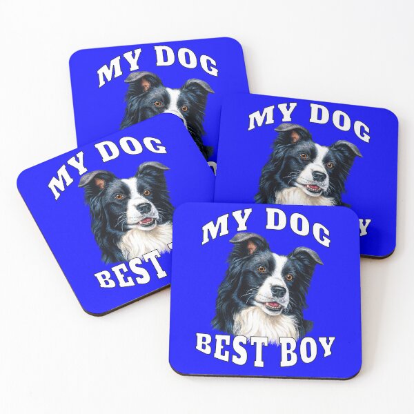 Item preview, Border Collie Dog Owner My Dog Best Boy  designed and sold by fantasticdesign.