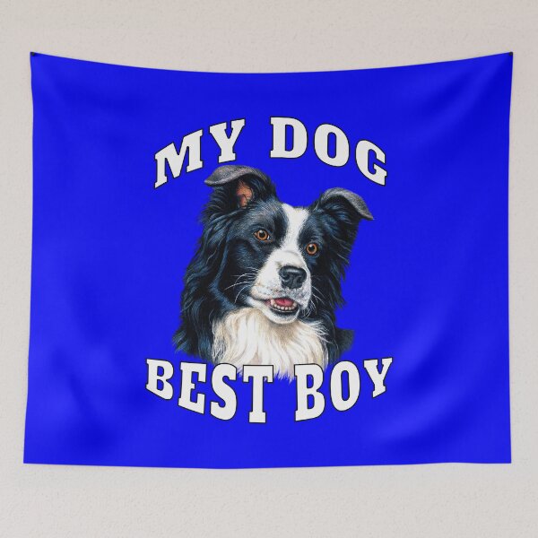 Item preview, Border Collie Dog Owner My Dog Best Boy  designed and sold by fantasticdesign.