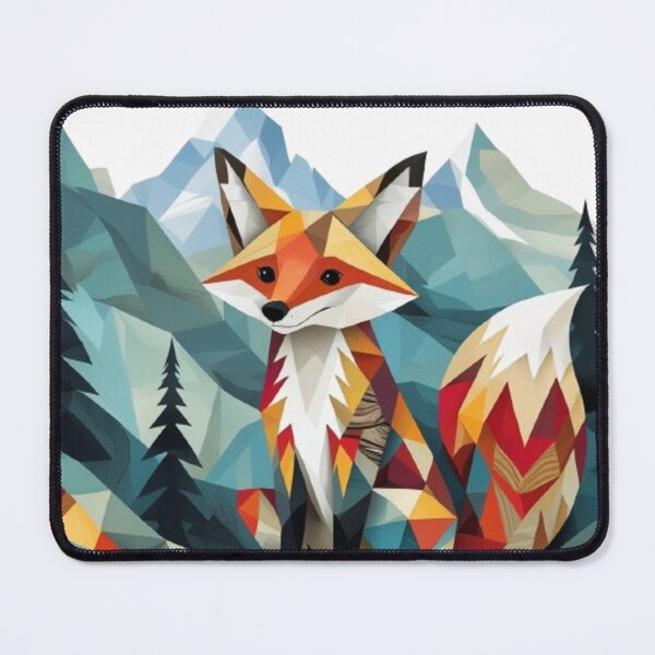 Item preview, Geometric fox designed and sold by TulipsArtDesigns .