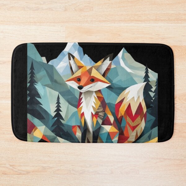 Item preview, Geometric fox designed and sold by TulipsArtDesigns .
