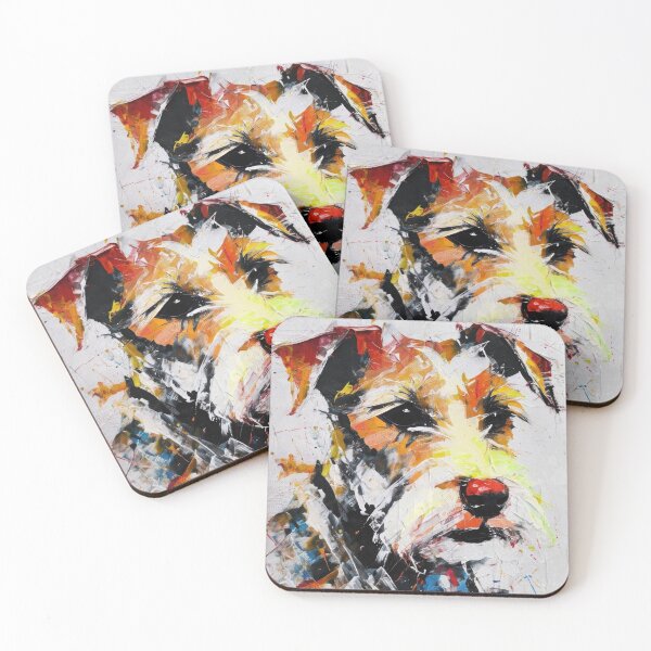 Item preview, Bold Fox Terrier Splash designed and sold by caracatita75.