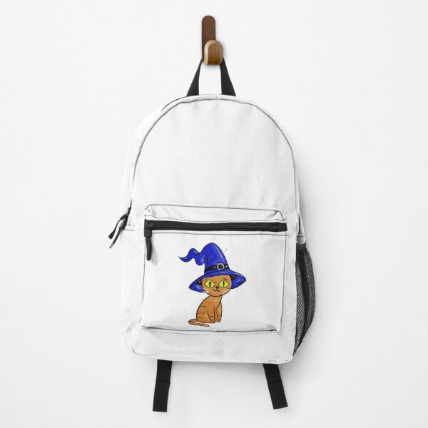 Item preview, Orange cat with a wizard's hat designed and sold by Joncasmiart.