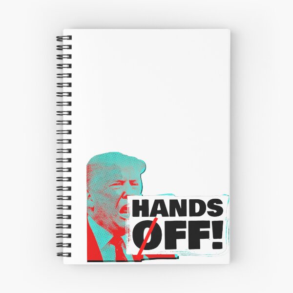 Item preview, Hands Off! Logo w/ Trump Image designed and sold by partygoth13.