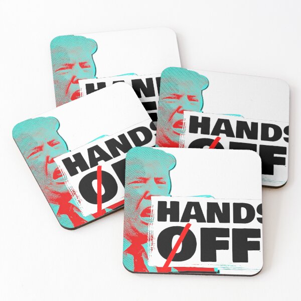 Item preview, Hands Off! Logo w/ Trump Image designed and sold by partygoth13.