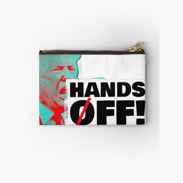 Item preview, Hands Off! Logo w/ Trump Image designed and sold by partygoth13.