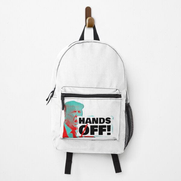 Item preview, Hands Off! Logo w/ Trump Image designed and sold by partygoth13.
