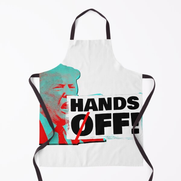 Item preview, Hands Off! Logo w/ Trump Image designed and sold by partygoth13.