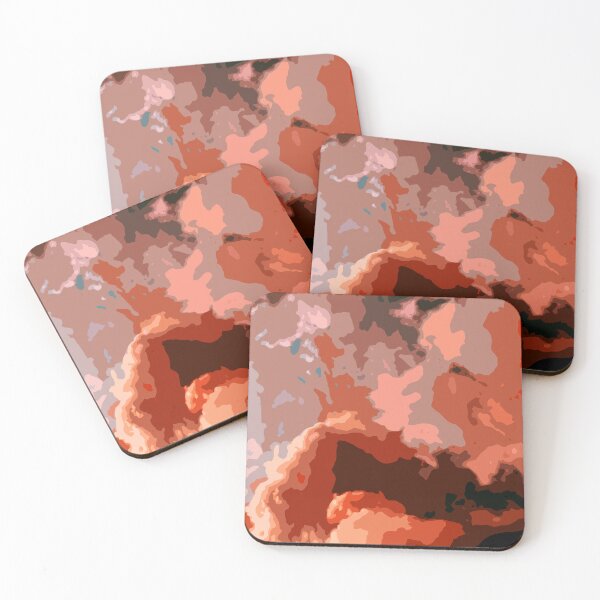 Item preview, Molten Core Abstract Art | Fiery Earth Element Print designed and sold by Claire_Brown.