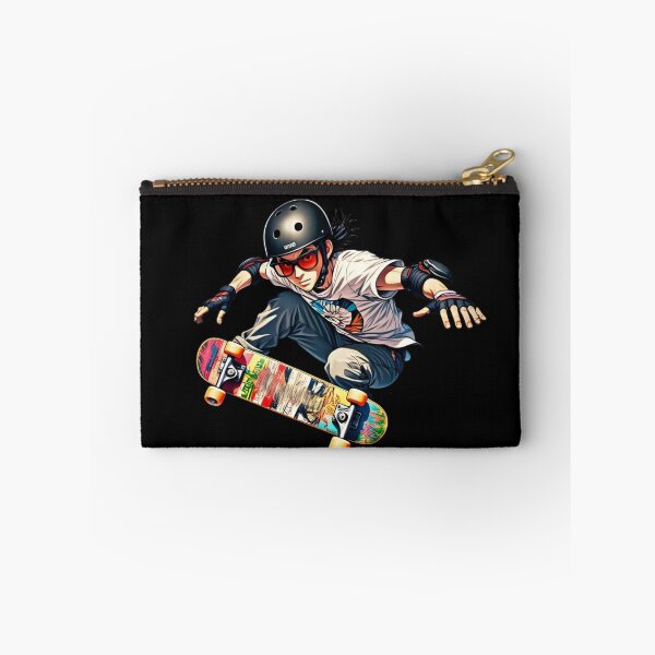 Item preview, Electrifying Skateboarder in Action designed and sold by DixieGirlStudio.
