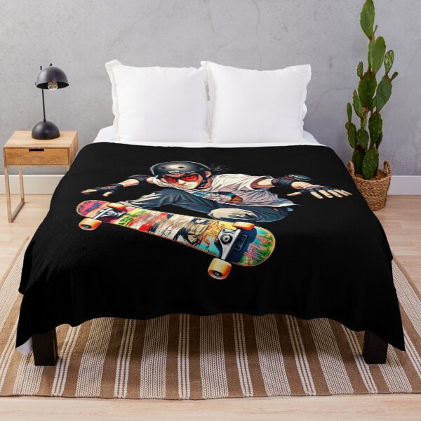 Item preview, Electrifying Skateboarder in Action designed and sold by DixieGirlStudio.