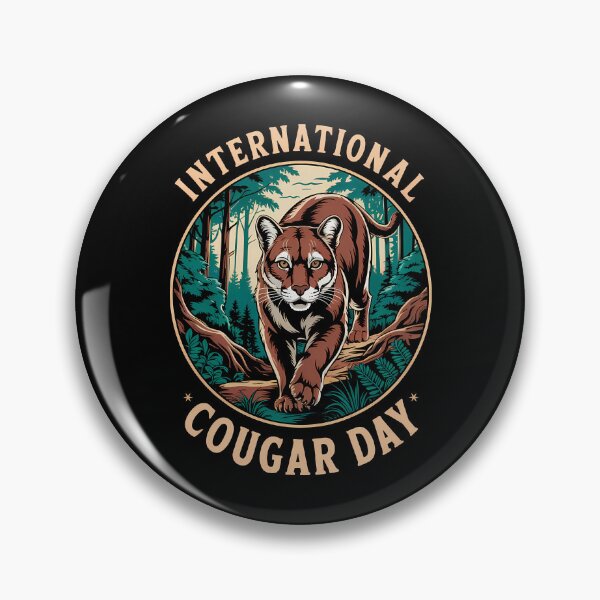 Item preview, National Cougar Day designed and sold by AlchemyColor.