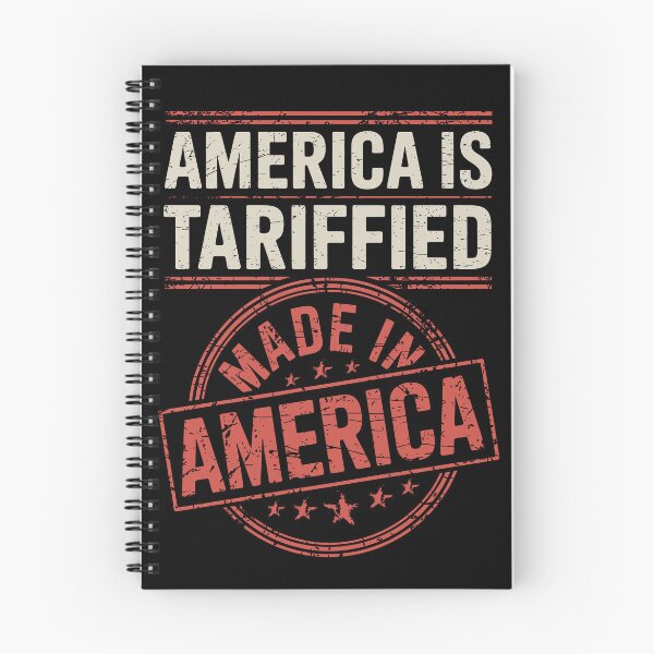 Item preview, America Is Tariffied – Political Trade Tariff Satire Design designed and sold by Serbin.