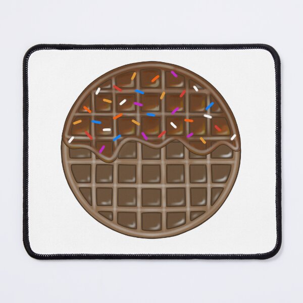 Item preview, Chocolate Waffles With Sprinkles designed and sold by Sartoris Art.