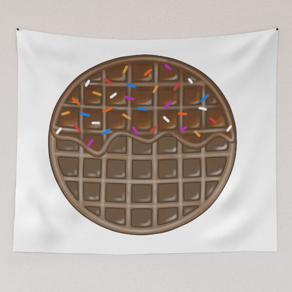 Item preview, Chocolate Waffles With Sprinkles designed and sold by Sartoris Art.