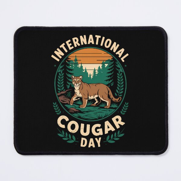 Item preview, National Cougar Day designed and sold by AlchemyColor.