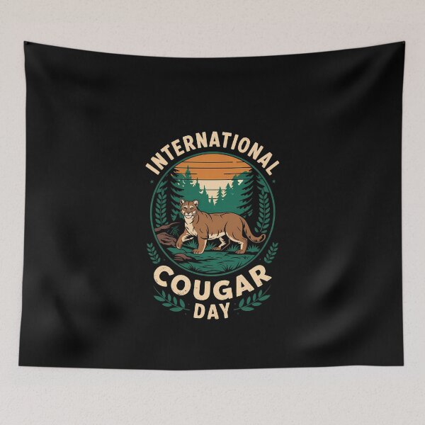 Item preview, National Cougar Day designed and sold by AlchemyColor.