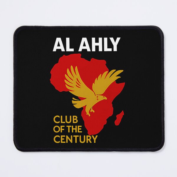 Item preview, Al Ahly Egypt FC Football Club Africa Continent Shape designed and sold by HeeShirt.