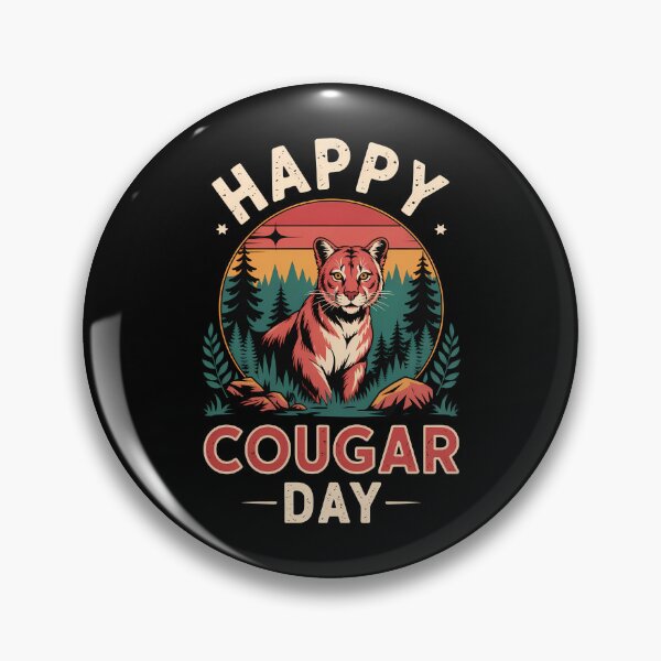 Item preview, National Cougar Day designed and sold by AlchemyColor.