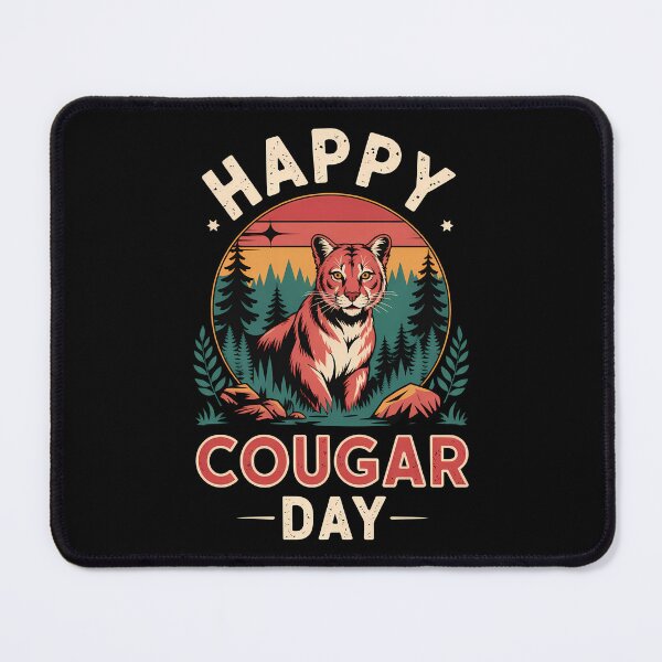 Item preview, National Cougar Day designed and sold by AlchemyColor.