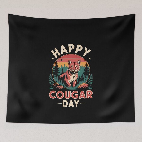 Item preview, National Cougar Day designed and sold by AlchemyColor.