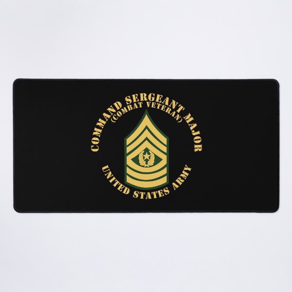 Artikelvorschau, Armee - Command Sergeant Major - CSM - Kampfveteran - Flat X 300 entworfen und verkauft von Military Insignia Products.