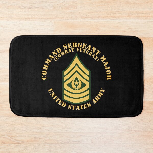 Item preview, Army - Command Sergeant Major - CSM - Combat Veteran - Flat X 300 designed and sold by Military Insignia Products.