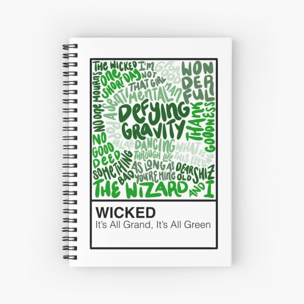 Item preview, Wicked | Color Swatch | Broadway | Sticker | Print designed and sold by hannacrowley.