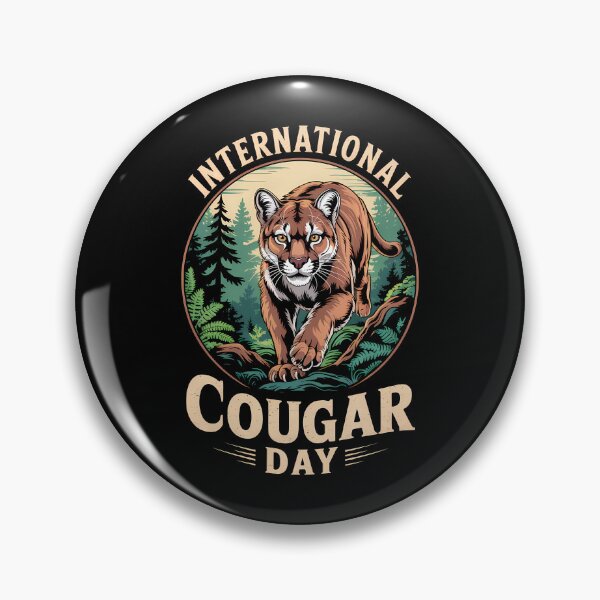 Item preview, National Cougar Day designed and sold by AlchemyColor.