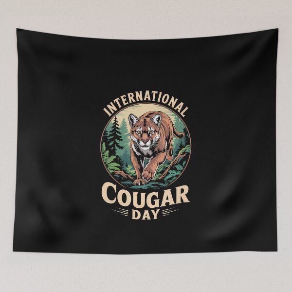 Item preview, National Cougar Day designed and sold by AlchemyColor.