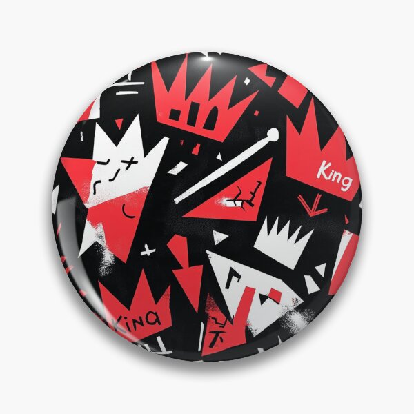 Item preview, NO KING! designed and sold by MidArtForge.
