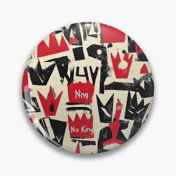 Item preview, NO KING! designed and sold by MidArtForge.