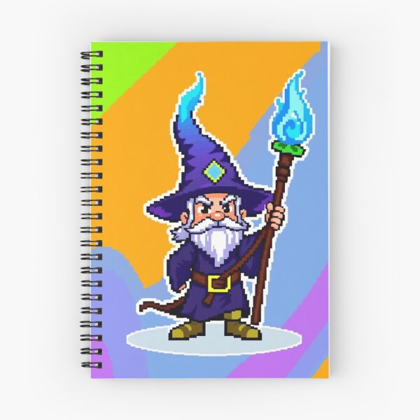 Item preview, Angry Pixel Mage – Retro 8-Bit Wizard Rage designed and sold by apoknight.